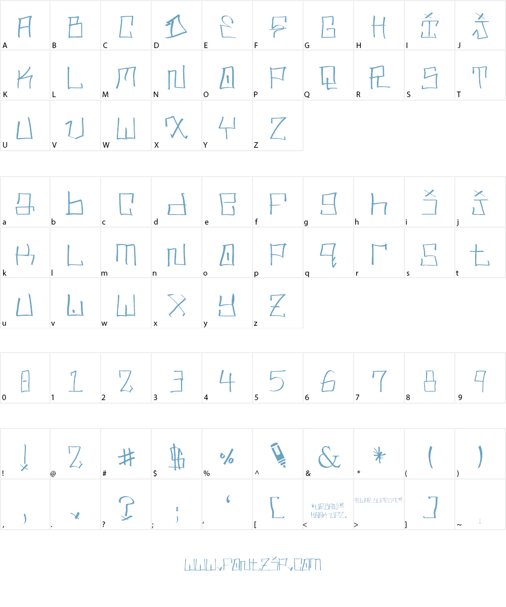 MR. BROWN - Urban Hook-Upz Font Character